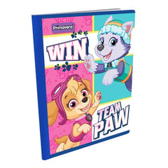 PRIMAVERA - Cuaderno Cosido Paw Patrol Win-Team Paw 50 Hojas Ferrocarril