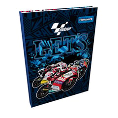 PRIMAVERA - Cuaderno Cosido Moto GP Let's 5 Materias Hojas Cuadriculadas
