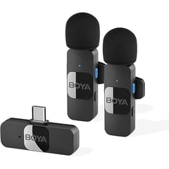 BOYA - Microfono By-v20 Type- C Para Android Color Negro Original