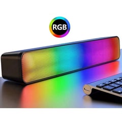 JASHEN - Parlante Bluetooth Rgb Recargable Sound Bar Elevate Radio Fm