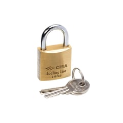 CISA - Candado De Latón macizo 25mm Locking De Seguridad Estándar