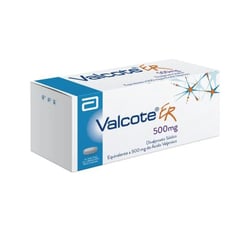 ABBOTT - Valcote ER 500 Mg Por 30 Tabletas