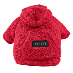 VIPETS - Saco para Perro y Gato S Rojo