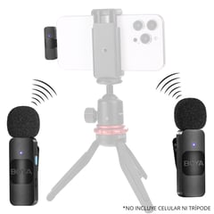 BOYA - BY-V2 Microfonos Omnidireccionales para iPhone o iPad