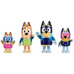 MOOSE TOYS - Set De Figuras Bluey Y Su Familia En La Playa