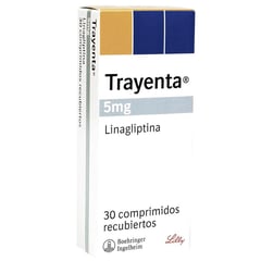 BOEHRINGER INGELHEIM - Trayenta 5 MG Por 30 Comprimidos Recubiertos.