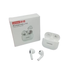 LENOVO - Audifonos Inalambricos LP40 BLANCO