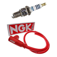 NGK - Cable Alta + Bujia Iridium Yamaha Dt 125 / 175