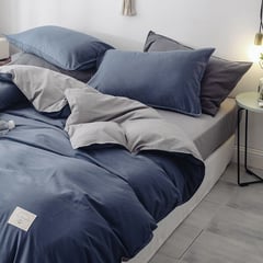 PLUMA HOME - Funda / Duvet Winter Gris-azul  - doble