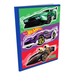 PRIMAVERA - Cuaderno Cosido Hot Wheels Pista 100 Hojas Cuadriculado