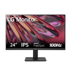 LG - Monitor 24 Pulgadas IPS Full HD 100Hz AMD Freesync 24MR400