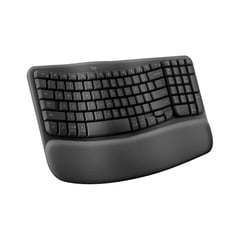 LOGITECH - Teclado Ergonómico Inalámbrico Wave Keys Negro