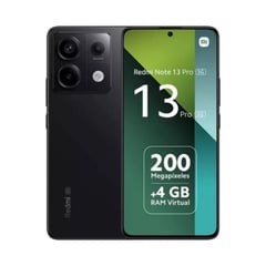 XIAOMI - Celular Redmi Note 13 Pro 256GB 8GB Ram 5G Negro