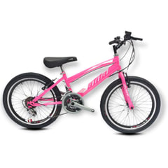 ATILA - Bicicleta todoterreno Rin 20 para niña 18 cambios d pared