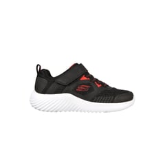 SKECHERS - Tenis Niño Bounder - Negro-Rojo