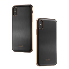 MOSHI - Estuche Compatible iPhone XS X Iglaze Negro