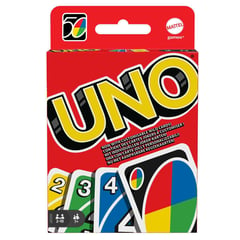 UNO - Juego Cartas clásicos de diversión familiar 108 piezas