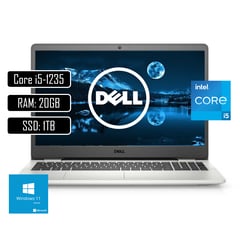 DELL - PORTATIL 3520 Intel Core i5-1235U 15.6" FHD 20GB RAM 1TB SSD Windows 11