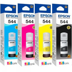 EPSON - KIT TINTA EPSON 544 X 4 L3110 L3210 L1210 L3150 L3250 L5290