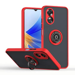 GENERICO - Funda Estuche Case Anti Golpes Mate Compatible Con Oppo A38 4G Rojo