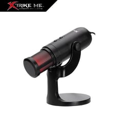 XTRIKE ME - Microfono Usb Gamer Luz RGB Omnidireccional XMC-03