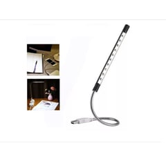 GENERICO - 2x Lampara Led Linterna Usb Brazo Flexible Hogar Pc Portatil