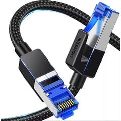 UGREEN - Cable Utp Cat 8 Rj45 Ethernet 1m Ponchado Certificado 40gbps