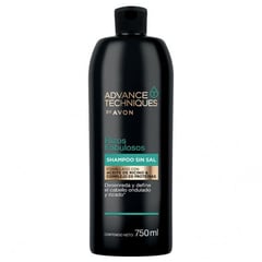 AVON - Advance Techniques Shampoo Sin Sal Rizos Fabulosos - 750 ml