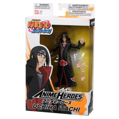 BANDAI - Figura 16cm Itachi Uchiha Anime Heroes