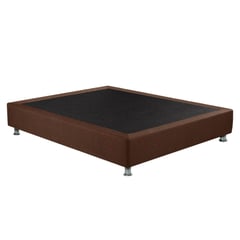 MAGIC CLASS - BASE CAMA SOMMIER 100x190 MICROFIBRA CAFÉ