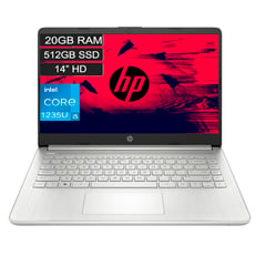 HP - Laptop 14-dq5016la Corei5 1235u 20gb 512gb 14 Plateado