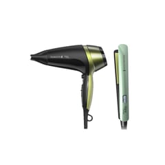 REMINGTON - Combo Plancha Aguacate + Secador Remington Aguacate