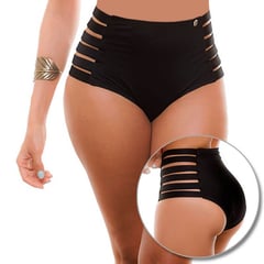 PRAIE - Panty Alto De Baño Con Control Abdomen De Vestido De Baño 1838