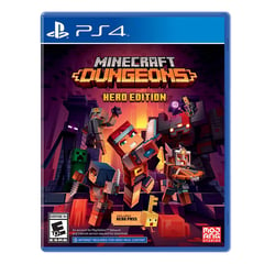 MOJANG - Minecraft dungeons hero edition - playstation 4