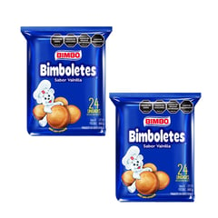 BIMBO - Bimbo Bimboletes Vainilla Bolsa X 12 Uds 660 Gr X2uds