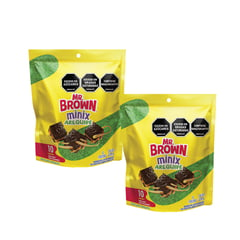 BIMBO - Mr Brownie Minix Arequipe Bolsa X 10 Uds 220gr X2