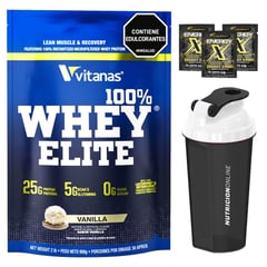 VITANAS - Whey Elite Proteina Limpia De 2 Libras