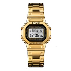 SKMEI - Reloj Modelo 1433 Dorado Dama Original y Deportivo