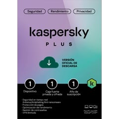 KASPERSKY - Antivirus Plus 1 Dispositivo 1 Año - Digital