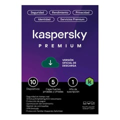 KASPERSKY - Antivirus Premium 10 Dispositivos 1 Año - Digital