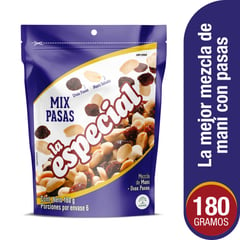 LA ESPECIAL - Pasabocas pasas doy pack x 180g