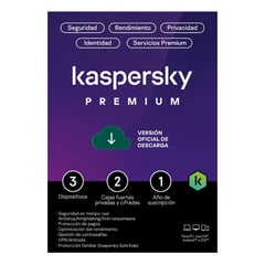 KASPERSKY - Antivirus Premium 3 Dispositivos 1 Año - Digital