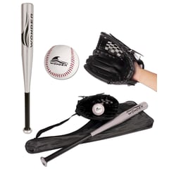 GENERICO - Kit De Baseball Con Bate De 24 “ Pelota Y Guante