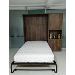 GENERICO - CAMA ABATIBLE VERTICAL CON MUEBLE