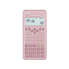 CASIO - CALCULADORA DE FUNCIONES FX82 ES PLUS 252 FUNCIONES ROSADA