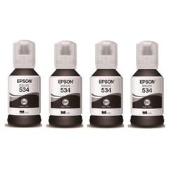 EPSON - Tinta 534 Negra para impresoras M1100 M1120 M1180 M2120 KITX4