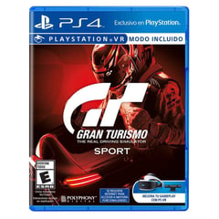 SONY - JUEGO PS4 GRAN TURISMO SPORT