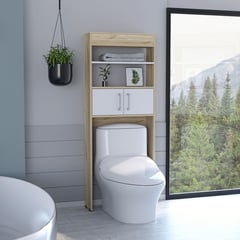 RTA MUEBLES - Mueble optimizador para baño duna/blanco mdb 7244