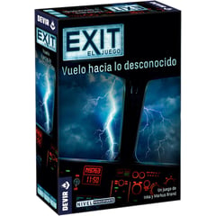 DEVIR - Juego De Mesa Exit Vuelo Hacia Lo Desconocido Escape Room Español