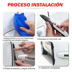 CHEVROLET - Tope Protector Puertas BLANCO